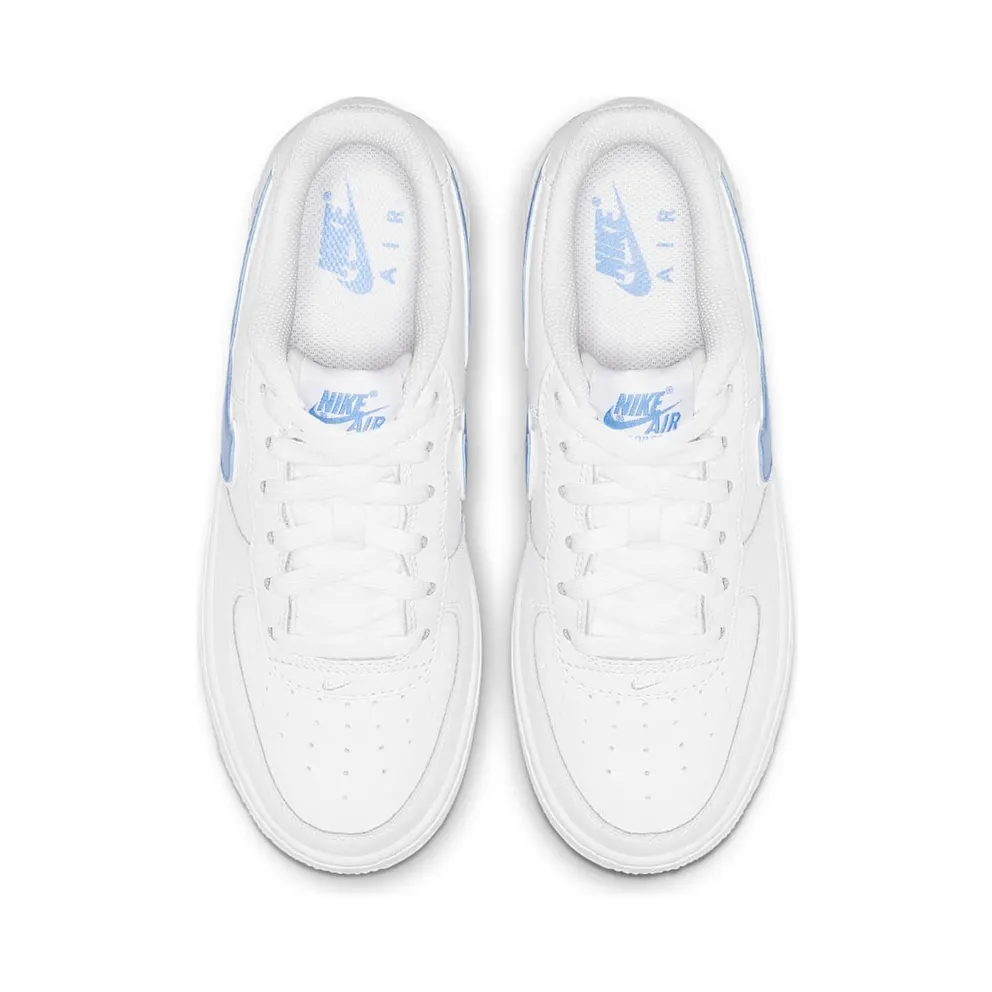 Nike Air Force 1 Low White University Blue (GS) White/White-University Blue (AV6252-102)