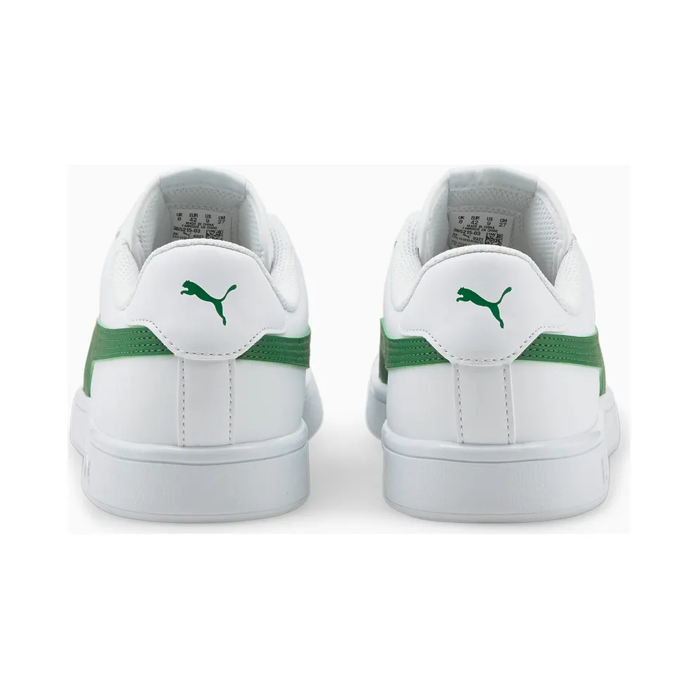 Puma Smash v2 leren White/Green (365215-03)