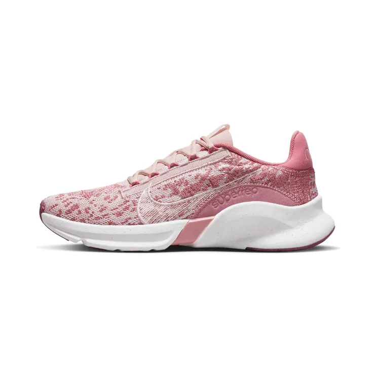 Nike SuperRep Go 3 Flyknit Next Nature Trainingsschoenen Pink (DH3393600)