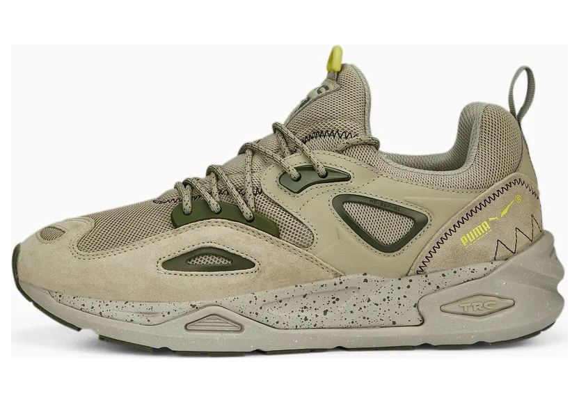 Puma TRC Blaze hoge wandelsneakers Groen/Bruin (390161-02)