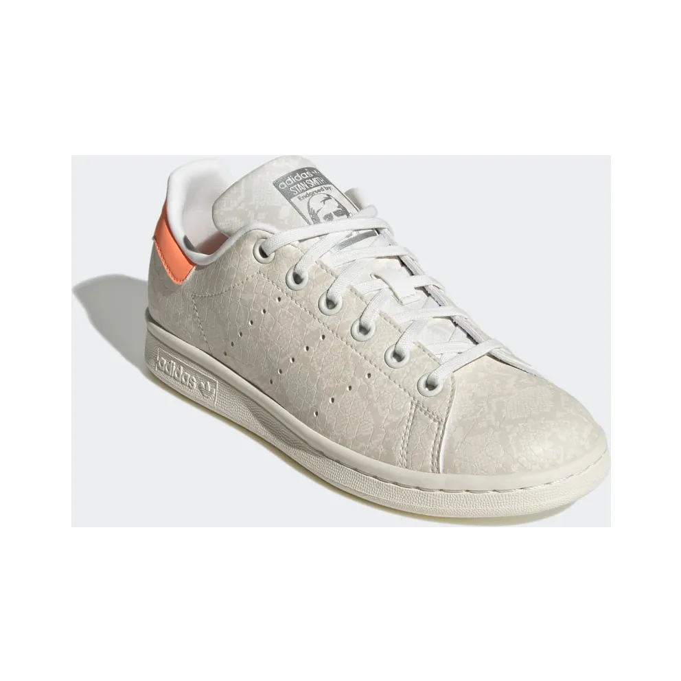 Adidas Stan Smith Core White / Core White / Beam Orange (HP9723)