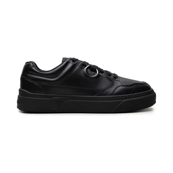 Ferragamo Slip-On-Sneakers mit Gancini-Detail “Black” (796658)