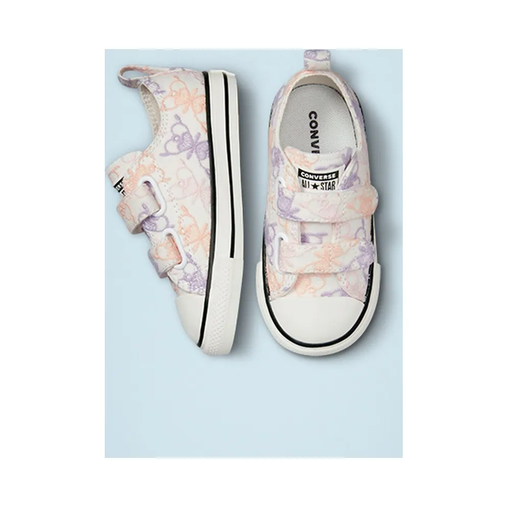 Converse Chuck Taylor All Star Easy-On Butterfly Embroidery Pale Amethyst/crimson Tint (A01618C)