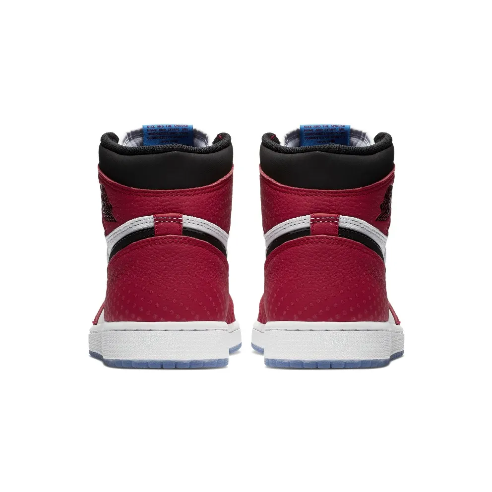 Air Jordan 1 Retro High OG ‘Chicago Crystal’ (Spider-Man Origin Story) (2018) (555088-602)