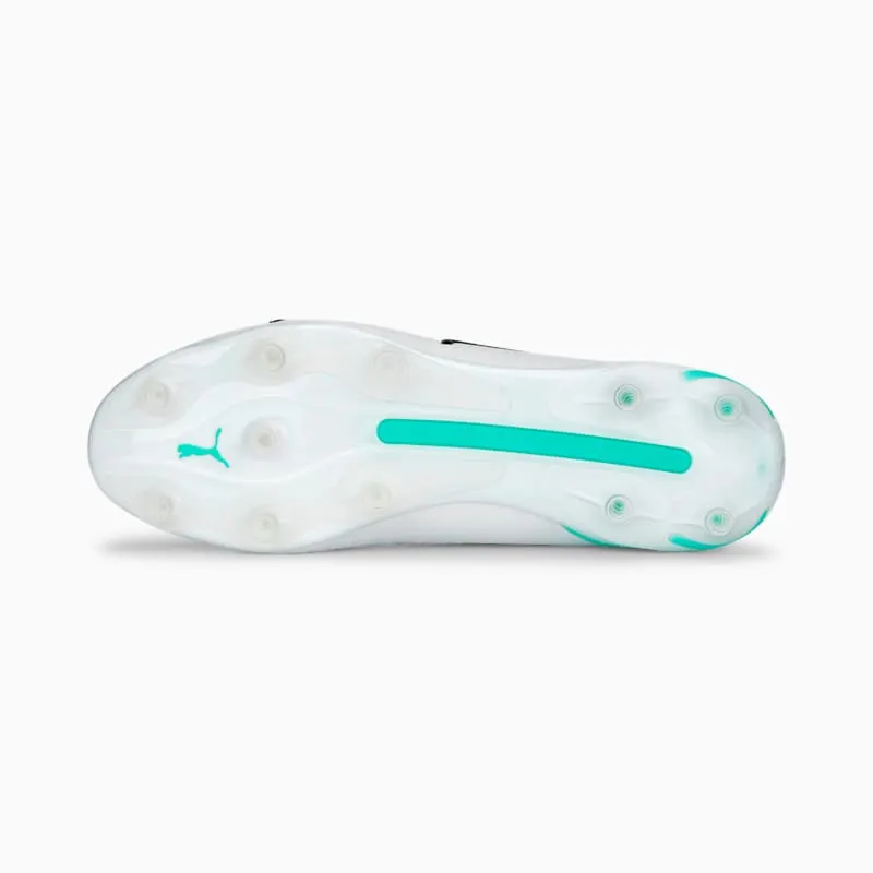 Puma King Ultimate FG/AG White Electric Peppermint (107097-03)