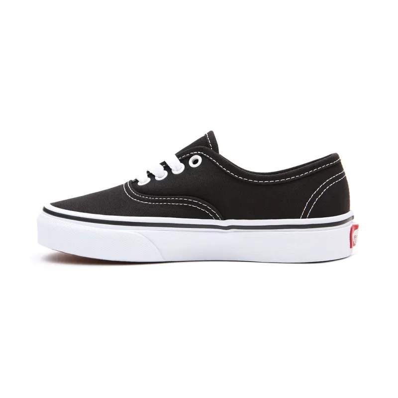Vans Kids Black Authentic Little Kids (VN000WWX6BT1)
