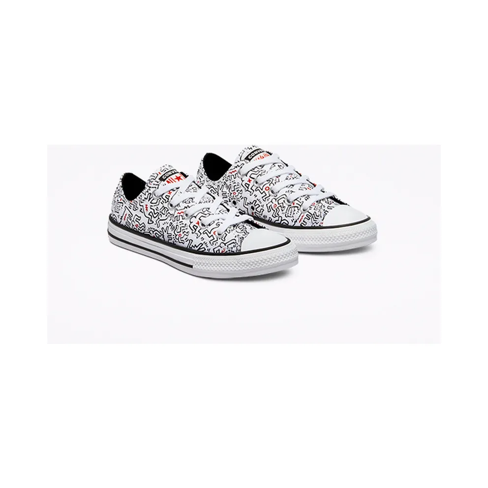 Converse Converse x Keith Haring Chuck Taylor All Star Low Top White/Black/Red (371861C)