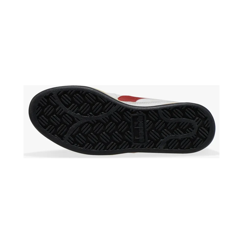 Diadora Mi Basket Row Cut White / Garnet (201.176282-C7114)
