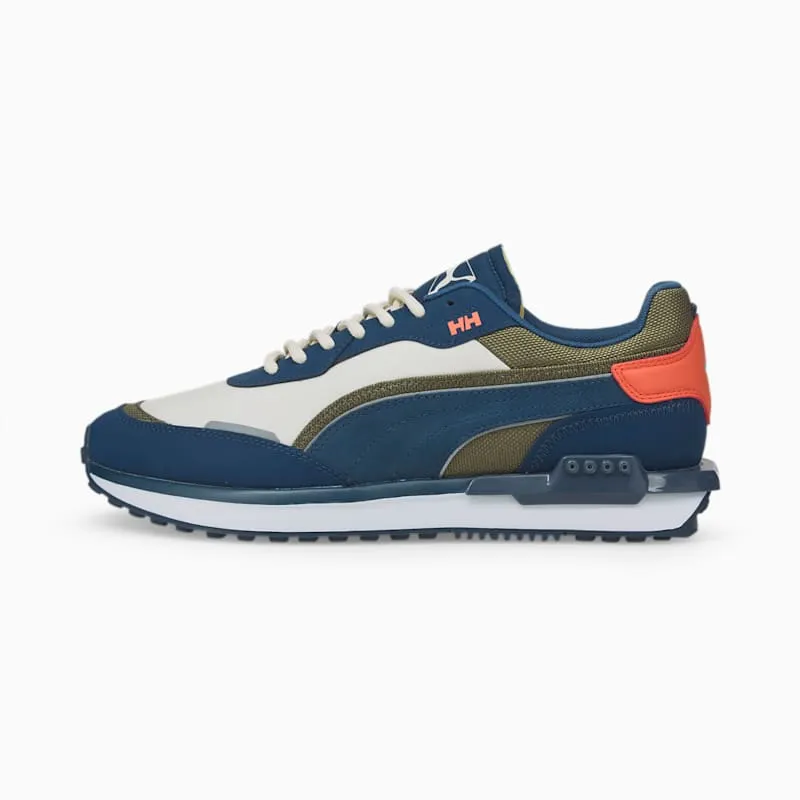 PUMA x Helly Hansen City Rider Intense Blue/White Asparagus (382338-01)