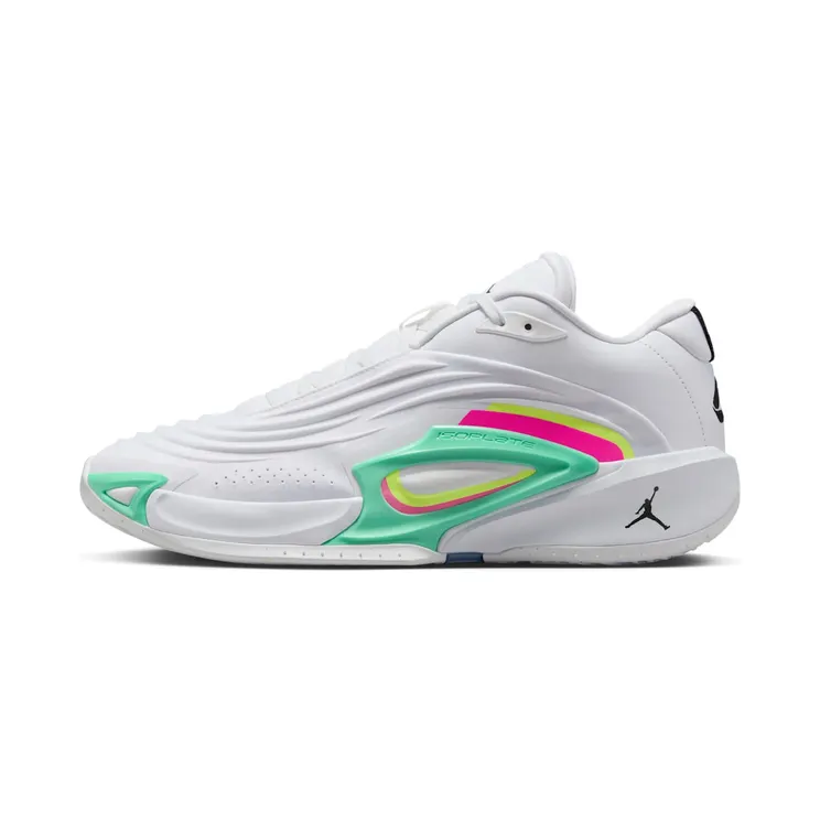 Jordan Luka 3 Photo Finish “White / Volt Glow / Green Glow / Black” (HQ5054-107)