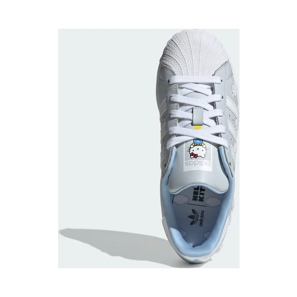 adidas Superstar Hello Kitty Halo Blue Cloud White Glow Blue (IF7021)