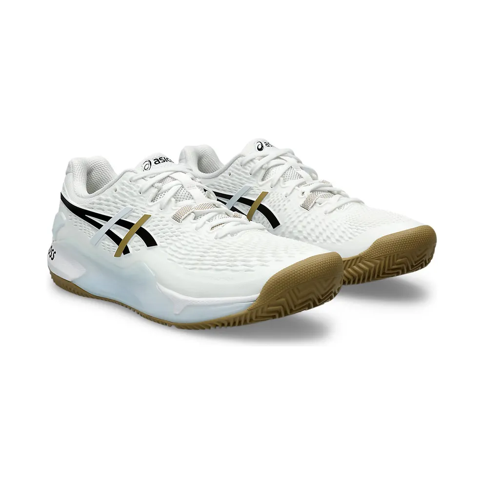 Asics Gel-resolution 9 Clay White/Black (1041A458.100)