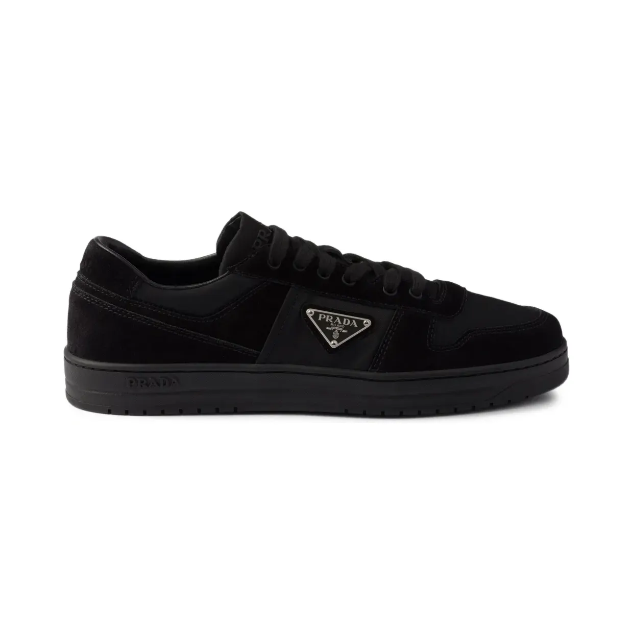 Prada Downtown aus Wildleder “Black” (2EE364FD002LOW)