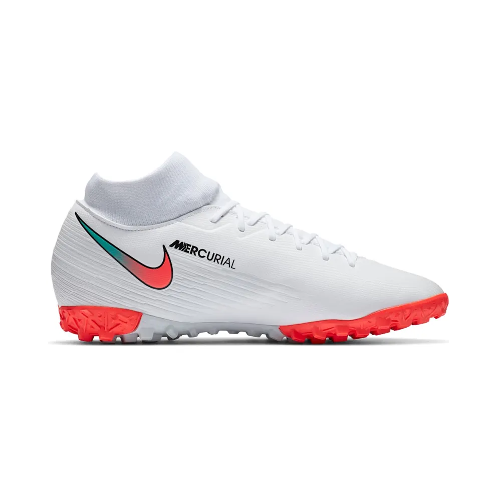 Nike Mercurial Superfly 7 Academy TF White Crimson Jade (AT7978-163)