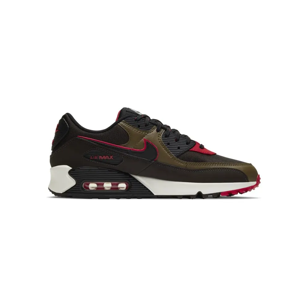 Nike Air Max 90 Velvet Brown University Red Velvet Brown/University Red-Yukon Brown-Black (CT1686-200)
