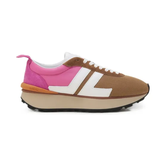 Lanvin Bumpr aus Nylon und Mesh “Brown” (FUSKBMP1NYMEA26)