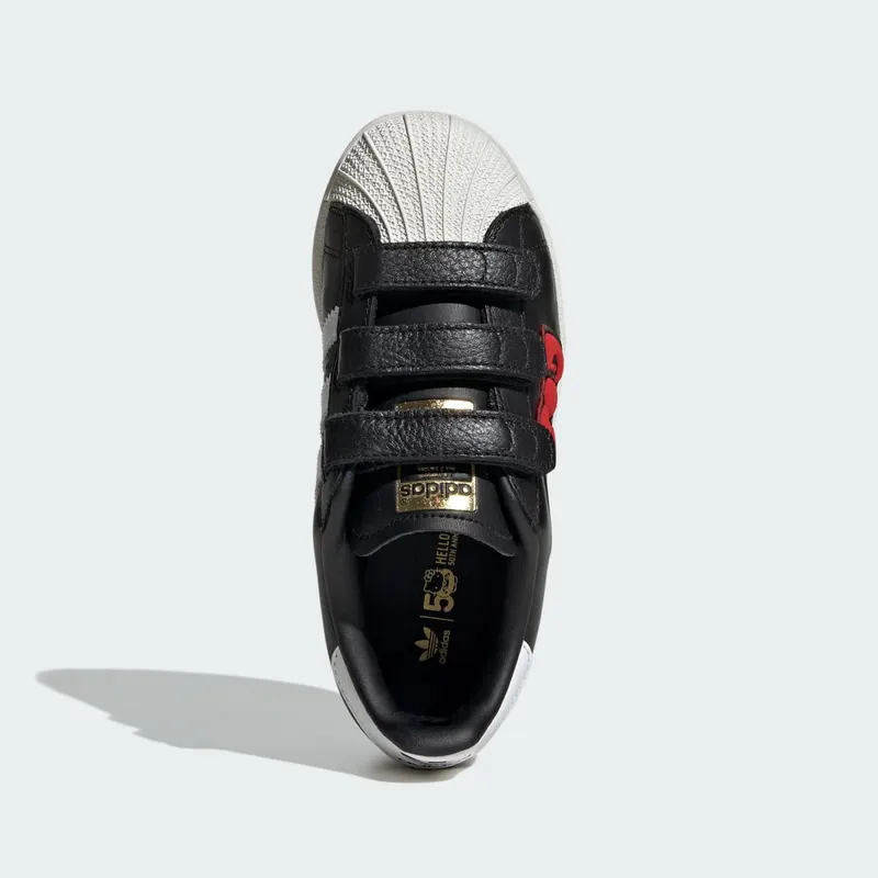 adidas Superstar Comfort Closure Hello Kitty Core Black Cloud White Red (IG6996)