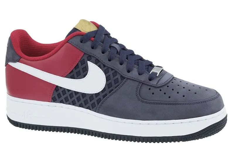 Nike Air Force 1 Low Premium Birds Nest Obsidian Red (318775-411)