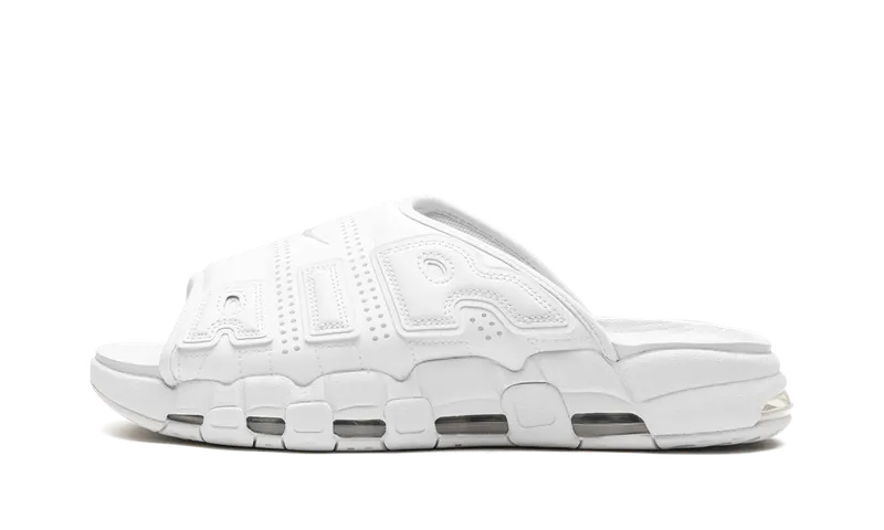 Nike More Uptempo Slide “Triple White” (FD9884-101)