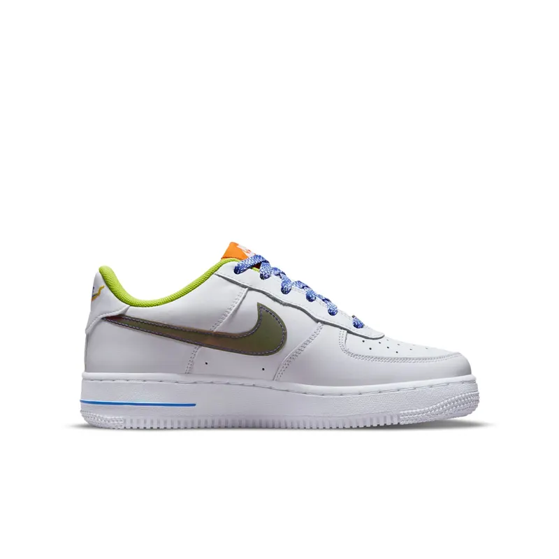 Nike Air Force 1 Low LV8 White Magma Orange (GS) (DQ7767-100)