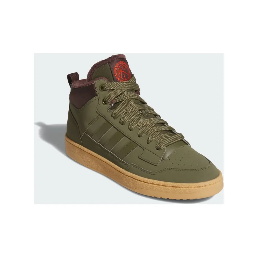 Adidas Rapid Court Mid Winterized Olive Strata / Shadow Brown / Gum (JR0184)