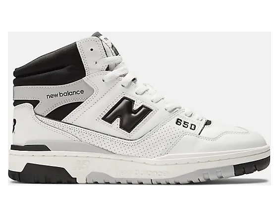 New Balance 650R White Black Grey (BB650RCE)