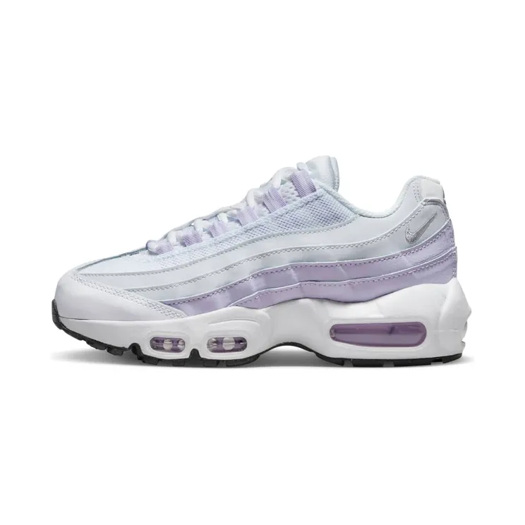 Nike Air Max 95 Recraft Whtie “White / Pure Platinum / Violet Frost / Metallic Silver” (CJ3906-108)