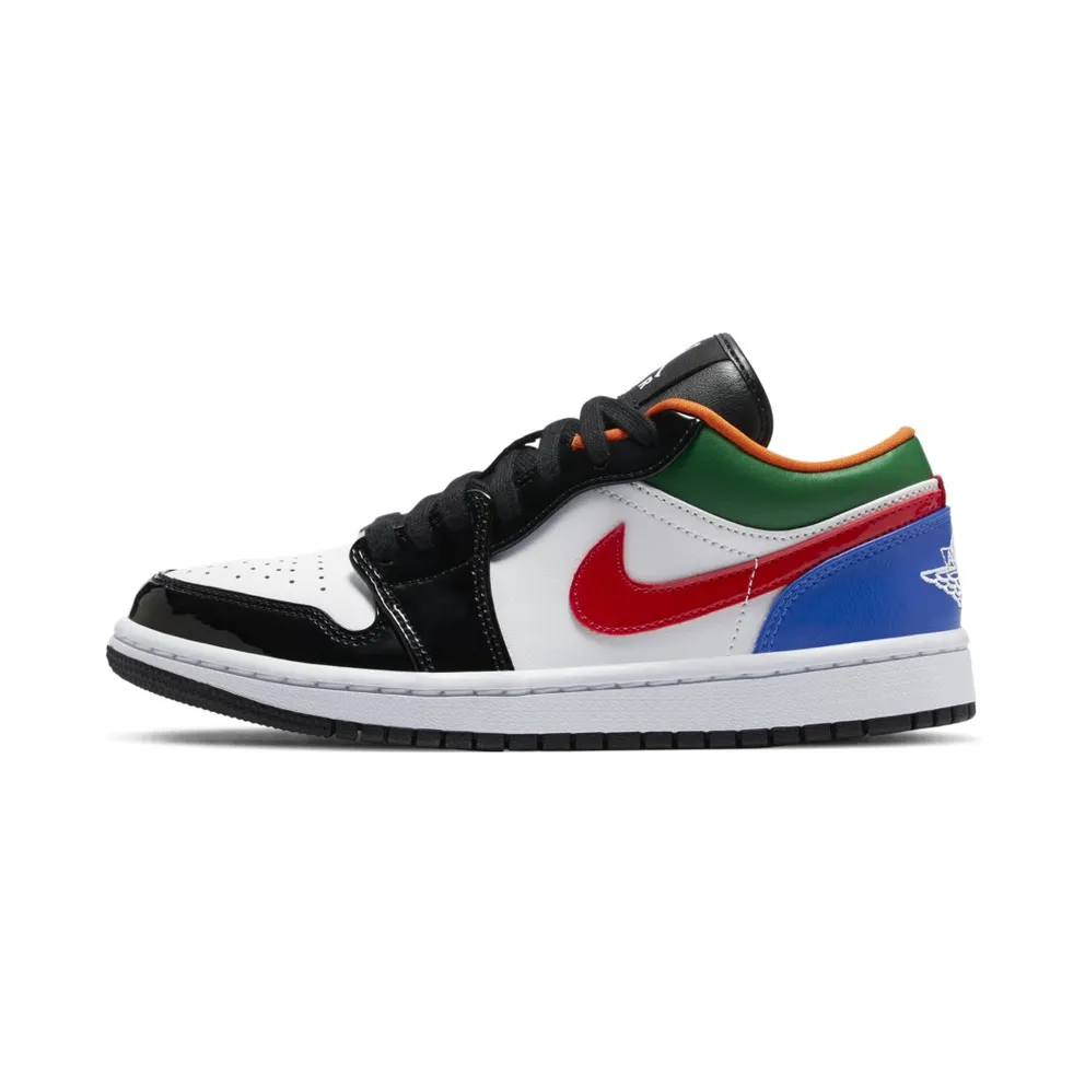 Air Jordan WMNS 1 Low Multi-Color Black Toe (2020) (CZ4776-101)