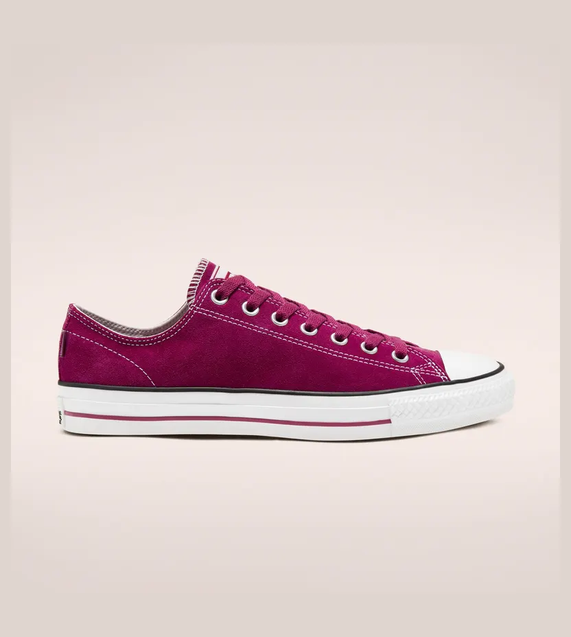 Converse Unisex CONS CTAS Pro Low Top Rose Maroon/white/rose Maroon (166832C)