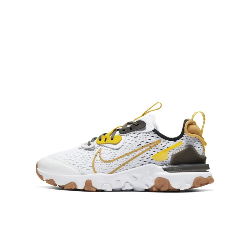 Nike React Vision White Honeycomb (GS) White/Iron Grey/Vast Grey (CD6888-100)