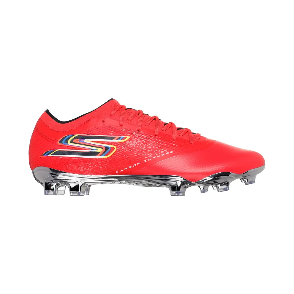 Skechers Razor 1.5 Elite FG Shoes CM Red/Black, Size 47.5, Hyper Burst (252024-RDBK)