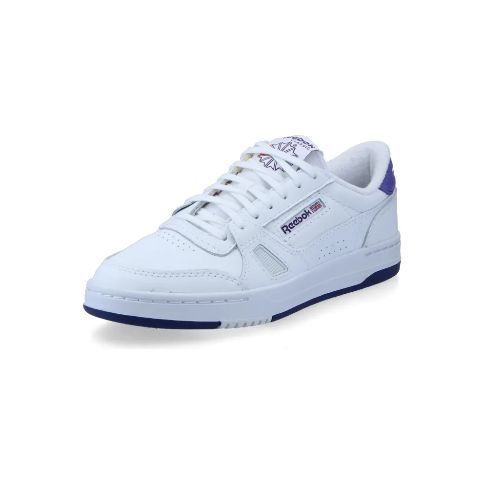 Reebok LT Court Shoes Cloud White / Cloud White / Bold Purple (GY0081)