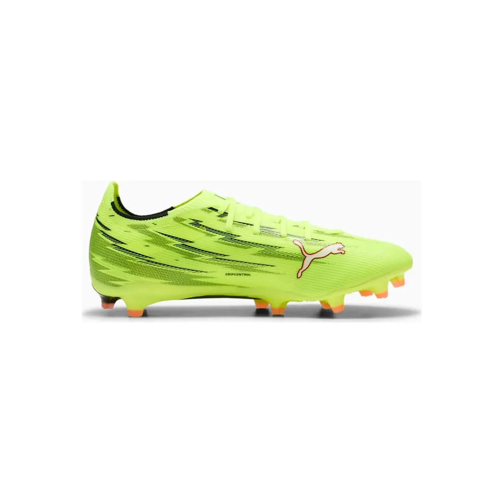 Puma Ultra 6 Match FG/AG Yellow Alert Black Glowing Red Lime Squeeze (108687-01)