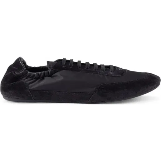 Prada Collapse Re-Nylon Sneakers Black Suede (1E959N_D7C_F0002_F_005)