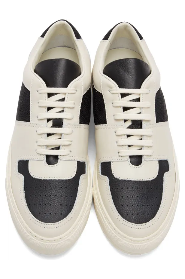Common Projects Beige Decades Low Sneakers (ARTICLE 2330) (5)