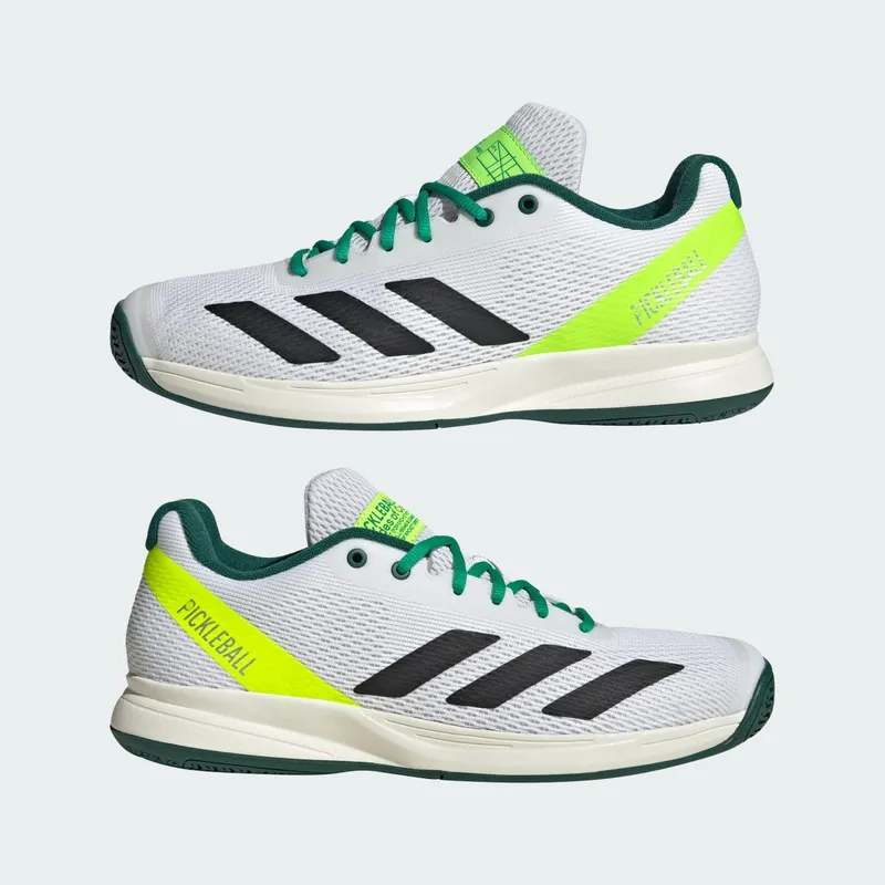 Adidas Pickleball Cloud White / Core Black / Collegiate Green (JQ0695)