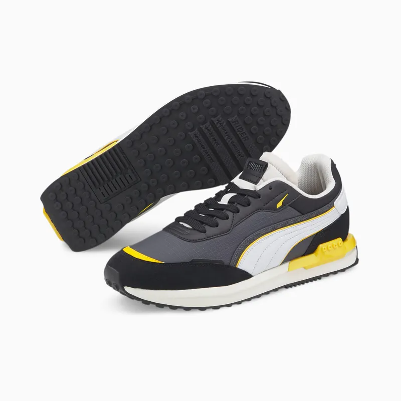 Women’s PUMA City Rider Electric Black/Ebony/Nimbus Cloud (382045-05)