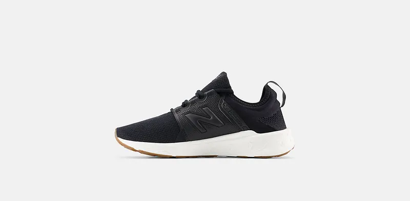 New Balance Fresh Foam X Cruz v3 Black Blacktop Gum (WCRUZLZ3)