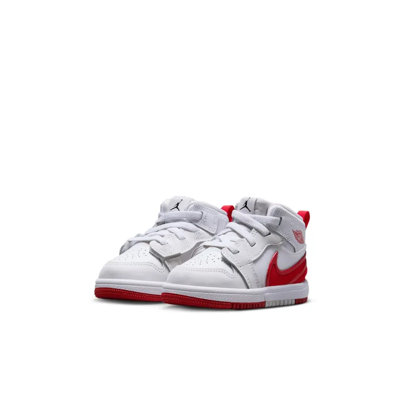Jordan 1 Mid RM EasyOn White Black University Red (FQ1283-106)