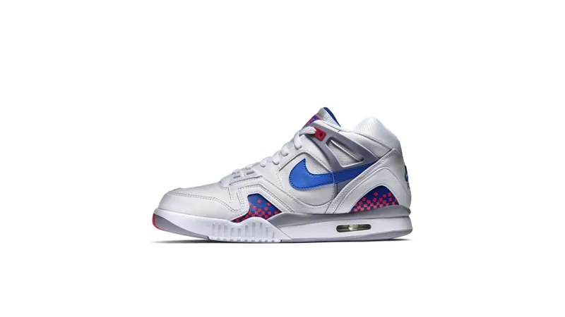 Nike Air Tech Challenge II Pixel Court White/Royal Blue-Infrared (667444-146)