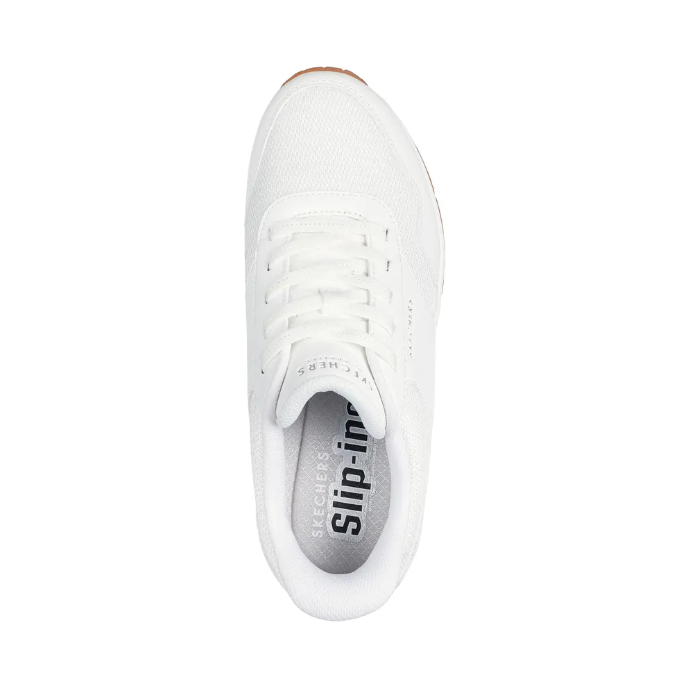 Skechers Slip-ins: Uno – Banksia – White – “White” (177117 WHT)
