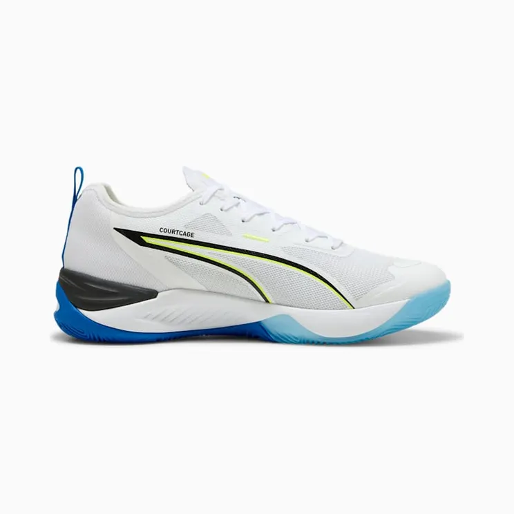 Puma Eliminate Nitro 4 Game On White Glowing Red Ultra Blue (108885-01)
