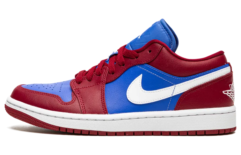Jordan 1 Low Pomegranate Medium Blue (W) (DC0774-604)