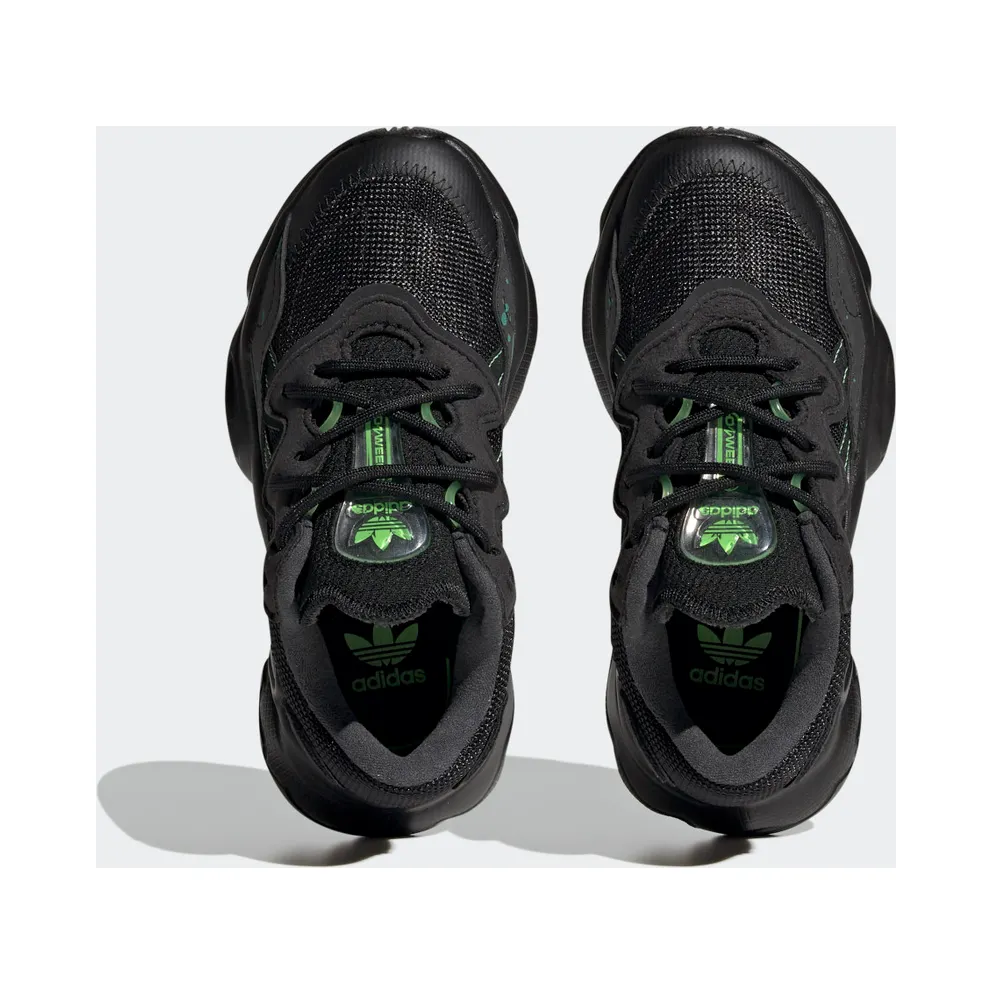 Adidas OZWEEGO Core Black / Core Black / Solar Green (HR0238)