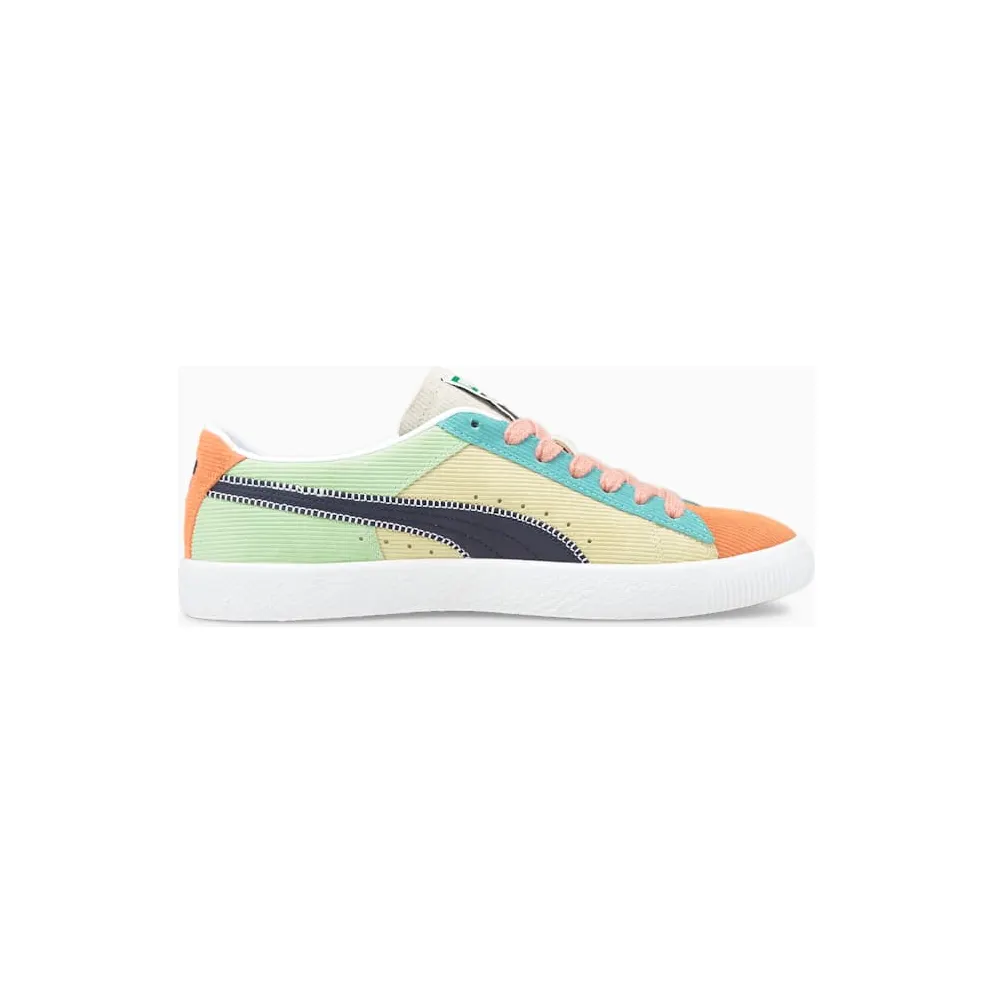 Puma Suede VTG mit Colorblocking Weiß (383780-01)