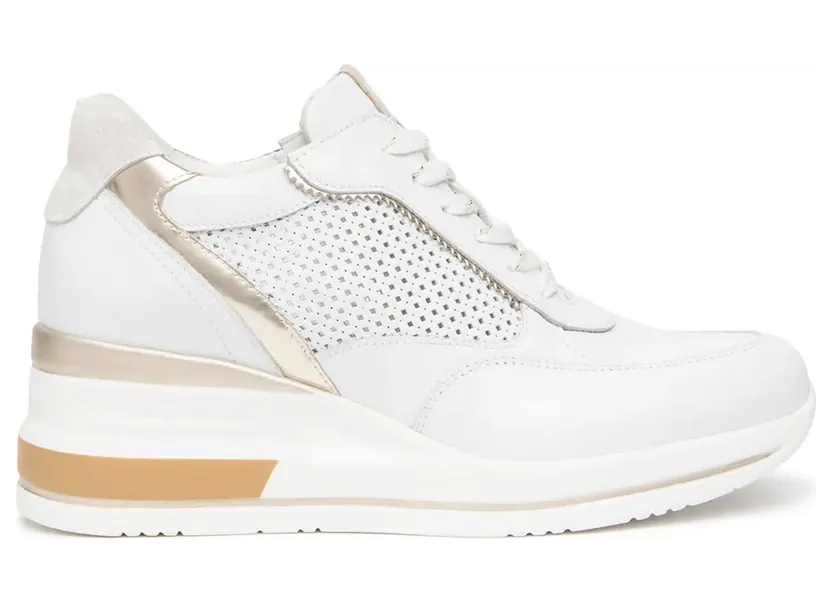 Nero Giardini sneaker Goud / Wit (E615234D-707)