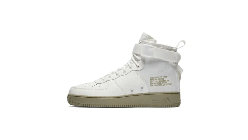 Nike SF Air Force 1 Mid Ivory Olive Ivory/Ivory-Neutral Olive (917753-101)