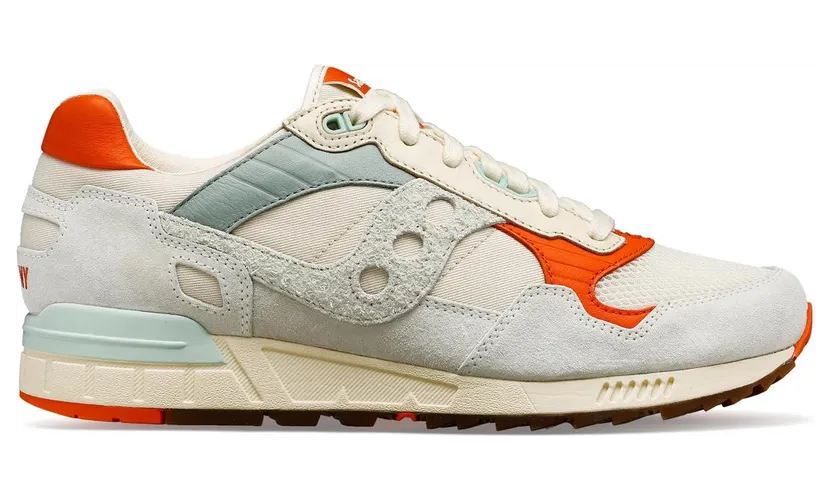 Saucony Shadow 5000 Premium Light Beige Mint Orange (S70811-1)