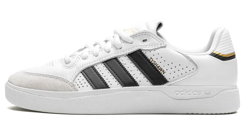adidas Tyshawn Low Cloud White / Core Black / Gold Metallic (HQ2003)