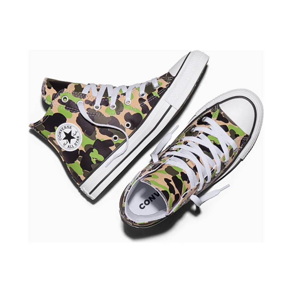Converse Chuck Taylor All Star Cappuccino / Olijfgroen / Kiwi / Black (A22154C)